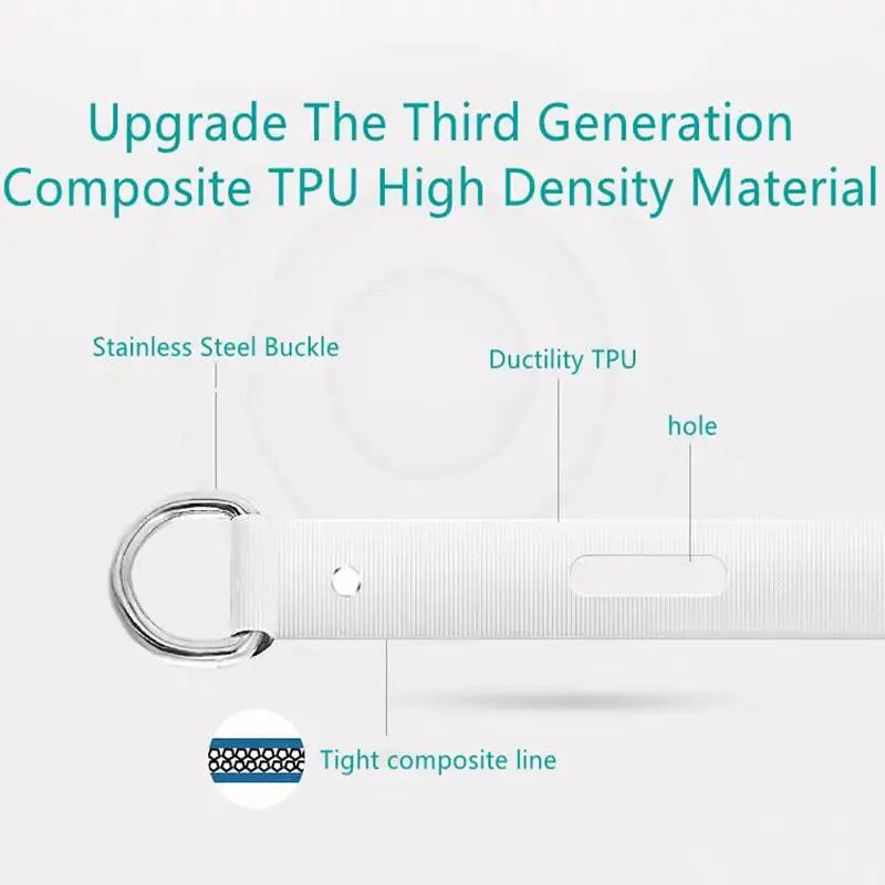 Retractable Stainless Steel Clothesline – 13 ft Wall-Mounted Drying Line